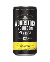 Woodstock Bourbon & Cola 12% Cans 200ml  Can