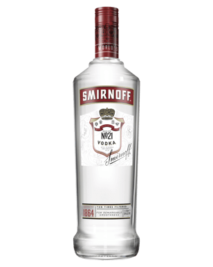 Smirnoff Red Label Vodka 1.125l  Bottle