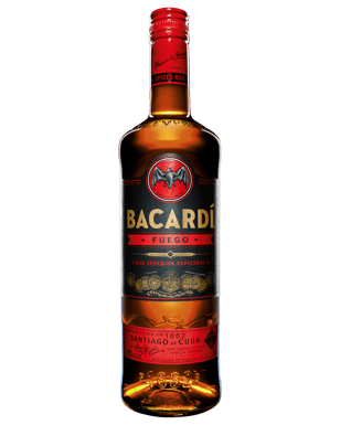 Bacardi Carta Fuego Spiced Rum 700ml  Bottle