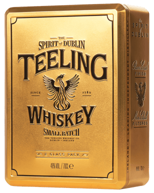 Teeling Gift Tin & 2 Glass Pack  Bottle