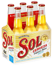 Sol Cerveza Original Bottles 330ml  6 Pack