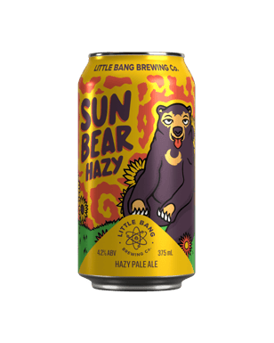 Little Bang Sun Bear Hazy Can 375ml  Can