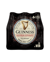 Guinness Extra Stout Bottles 375ml  6 Pack