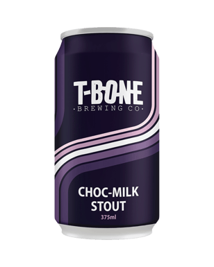 T-bone Brewing Co Choc-milk Stout Cans 375ml  Can