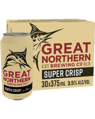 Super Crisp 3.5% Lager Cans 375mL