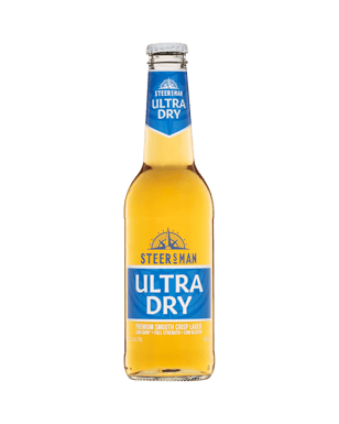 Steersman Ultra Dry Beer Bottles 330ml  Bottle