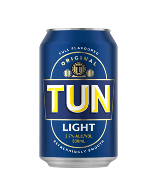 Tun Blue Light Cans 330ml  Can