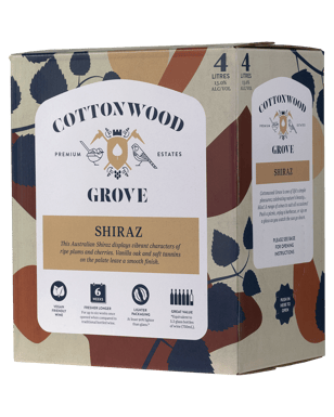 Cottonwood Grove Shiraz Cask 4l  Each