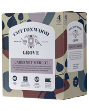 Cottonwood Grove Cabernet Merlot Cask 4l  Each