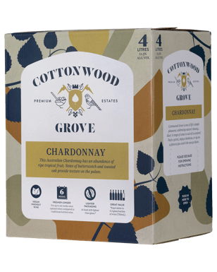 Cottonwood Grove Chardonnay Cask 4l  Each