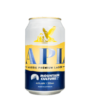 Mountain Culture Aussie Premium Lager Can 355ml  Can
