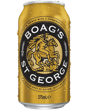 James Boag's St George Cans 375ml  Can