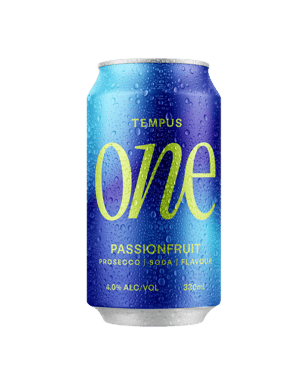 Tempus One Passionfruit Prosecco Spritzer Cans 330ml  Can