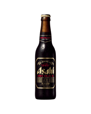 Asahi Super Dry Black Bottles 334ml  Bottle