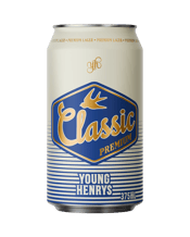 Young Henrys Classic Premium Lager Cans 375ml  Can
