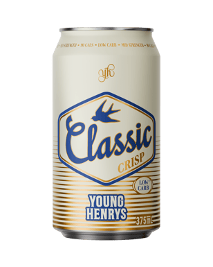 Young Henrys Classic Crisp Mid Cans 375ml  Can