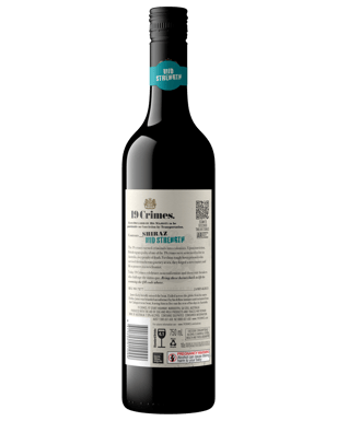 19 Crimes Mid Strength Shiraz  Bottle