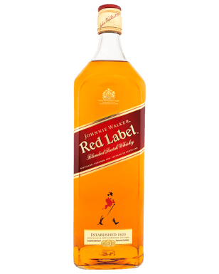Johnnie Walker Red Label Blended Scotch Whisky 1.125l  Bottle