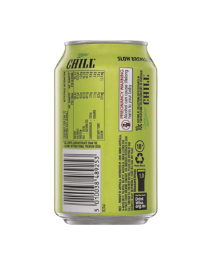 Miller Chill Lime Lager Can 330ml  Can