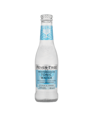 Fever Tree Premium Mediterranean Tonic Water Bottle 200ml  Bottle