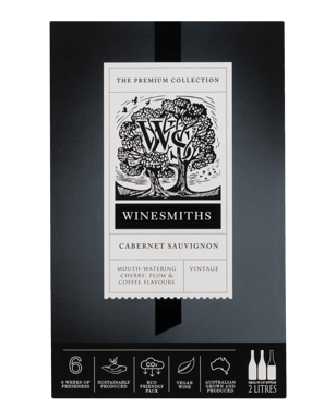 Winesmiths Premium Cabernet Sauvignon Cask 2l  Each
