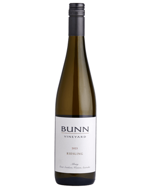Bunn Vineyard Riesling  Bottle