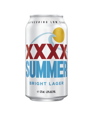 Xxxx Summer Bright Lager Cans 375ml  Can