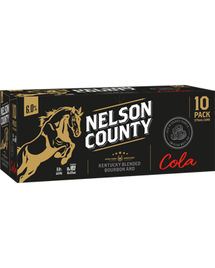 Nelson County 6% Bourbon & Cola Cans 375ml  Can