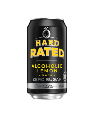 Hard Rated Zero Sugar Cans 375ml  Can