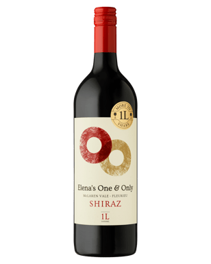 Elena’s Wines One & Only Shiraz 1l  Bottle