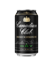 Canadian Club Premium Strength Whisky & Dry 6% 10 Pack Cans 375m  10 Pack