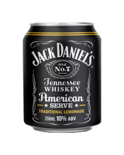 Jack Daniel's American Serve & Lemonade Cans 250ml  Can