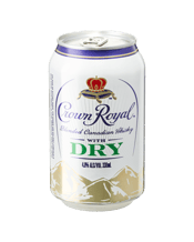 Crown Royal Whisky & Dry Cans 330ml  Can