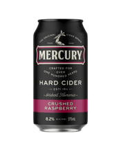 Mercury Hard Cider Crushed Raspberry 375ml  Can