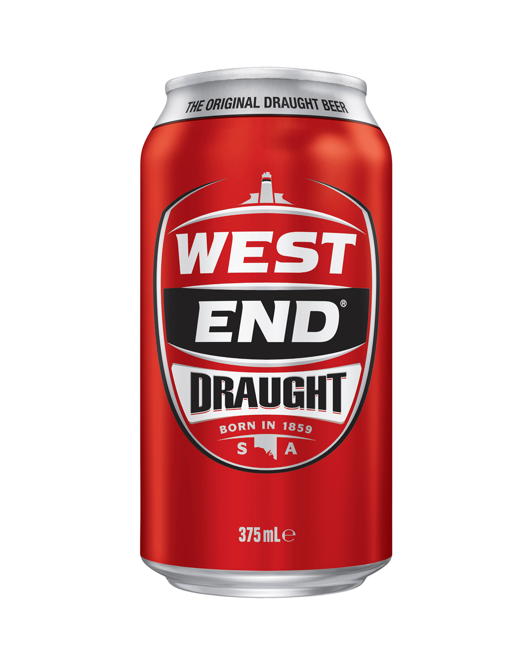 Buy West End Draught Cans 30 Block 375ml online with (same-day FREE ...