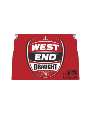 West End Draught Cans 375ml  Can