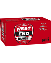West End Draught Bottles 375ml  24 Case