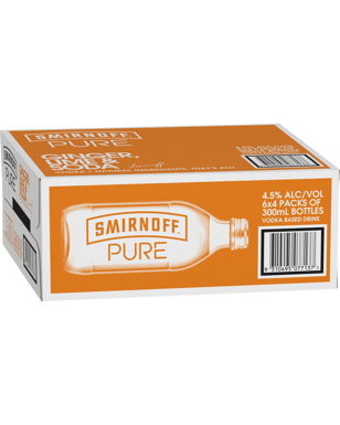 Smirnoff Pure Ginger, Lime & Soda 300ml  Bottle