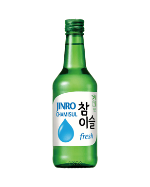 Jinro Chamisul Soju 360ml  Bottle