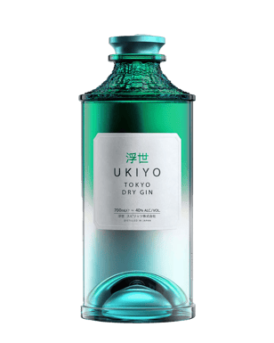 Ukiyo Tokyo Dry Gin 700ml  Bottle