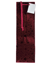 Gift Bag Xmas Foil Bottle Bag  Each