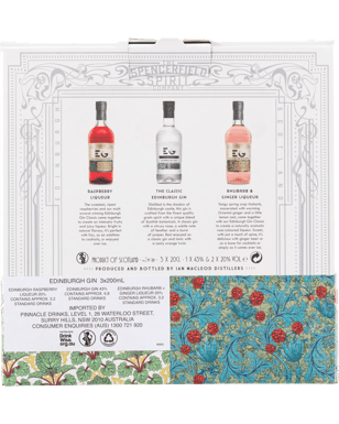Edinburgh Gin Gift Pack 3x200ml  3 Pack