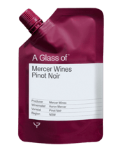 A Glass Of Mercer Pinot Noir 200ml  Each