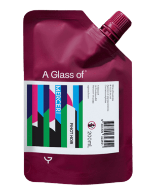 A Glass Of Mercer Pinot Noir 200ml  Each