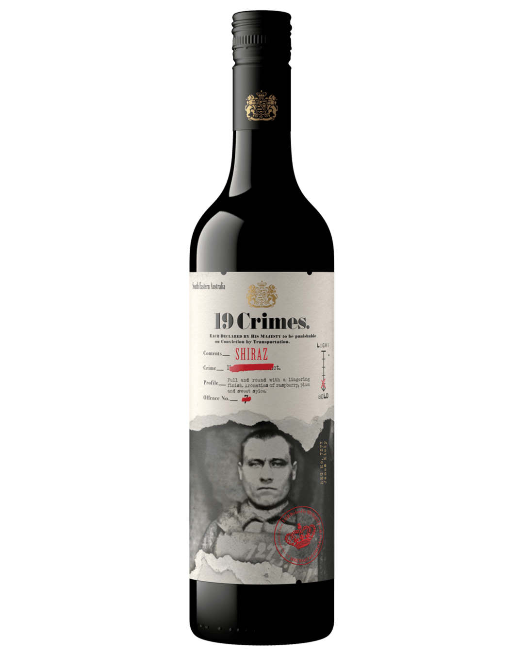 19 Crimes Shiraz 750mL