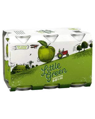 Little Green Apple Cider Cans 375ml  Can