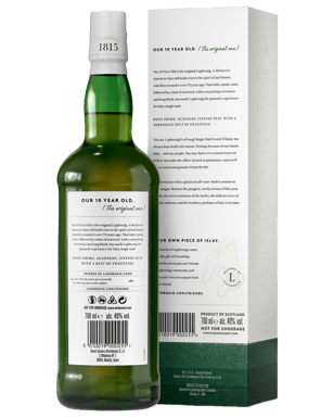 Laphroaig 10 Year Old Single Malt Scotch Whisky 700ml  Bottle