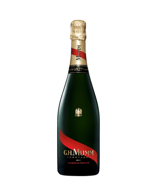 Mumm Cordon Rouge Brut Champagne Nv Gift Box  Bottle