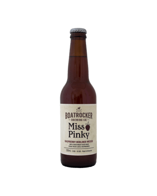 Boatrocker Miss Pinky Raspberry Berliner Weisse 330ml  Bottle