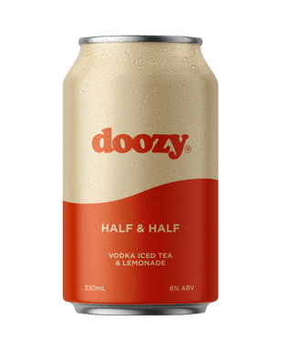 Doozy Half And Half Iced Tea And Lemonade Cans 330ml  Can